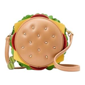 Kate Spade New 3D Burger Novelty Crossbody Collectible Discontinued Bag